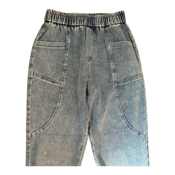 DTLS Blue jogger Jeans with elastic waistband and pockets size XS - Picture 2 of 8